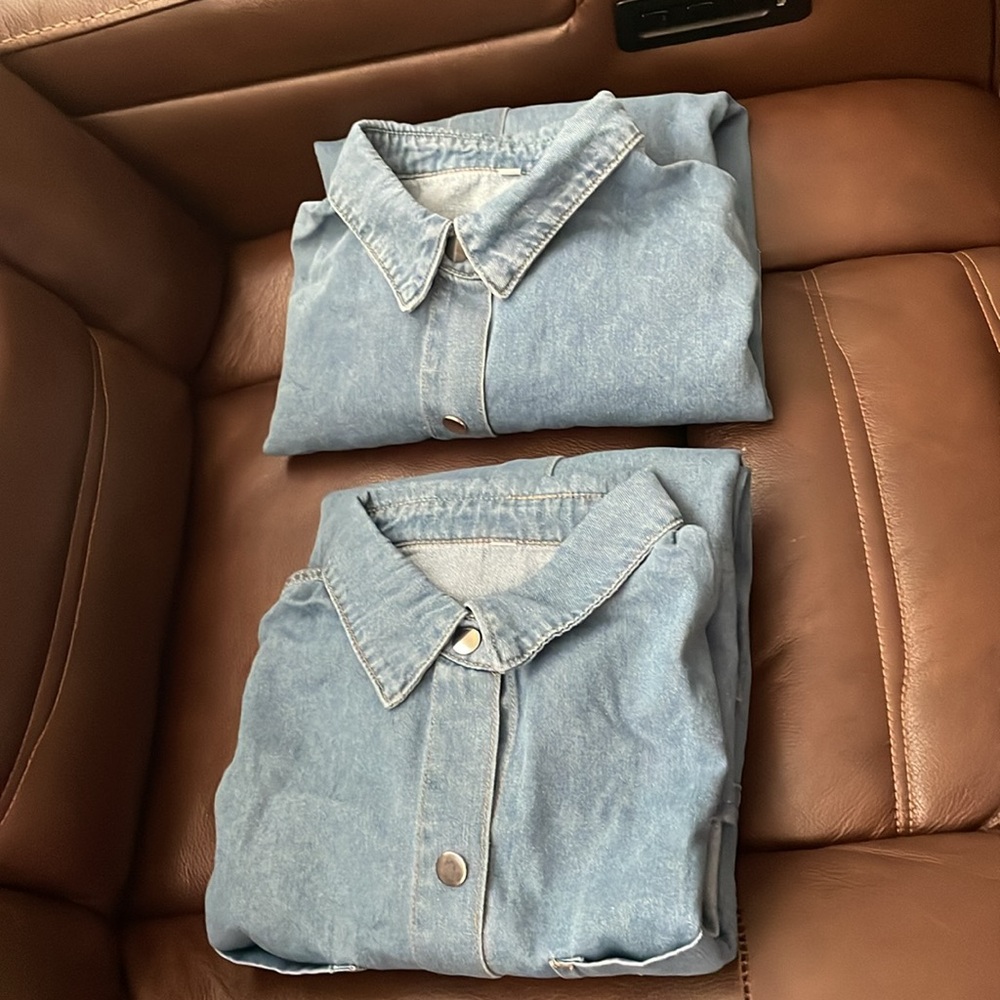 Two Large women shirts new SOLD